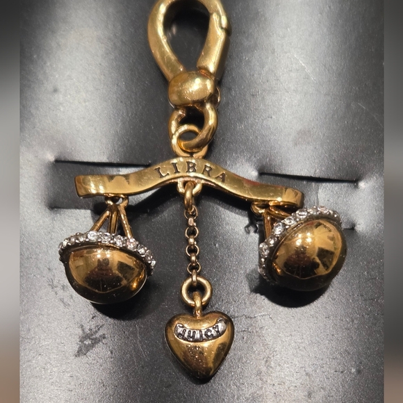 Juicy couture vintage charm jewelry pendant  zodiac libra  - Picture 7 of 8
